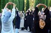تصویر ورزش براي زنان در عربستان ممنوع 