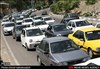 تصویر ترافیک جاده هراز و چالوس سنگین است / تصاویر