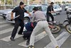 تصویر تصاویری از دستگیری 100 تن از اراذل و اوباش و زورگیران در پایتخت 