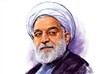 تصویر پخش زنده مصاحبه مطبوعاتی روحانی از سه شبکه تلویزیونی 