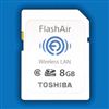 تصویر حافظه Flash Air SD توشیبا با قابلیت انتقال دو طرفه اطلاعات 