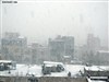 تصویر برف پاییزی تهران را سفید کرد