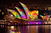 تصویر روایتی تصویری از جشنواره‌ رنگ و نور و موسیقی در سیدنی