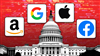 تصویر نمایندگان مجلس آمریکا با پیشنهاد قوانینی خواستار تجزیه غول‌های فناوری شدند