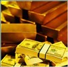 تصویر صعود بهای طلا در بازار جهانی بدنبال سقوط دلار 