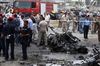 تصویر انفجار 5 خودروی بمبگذاری شده در بغداد