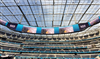 تصویر سامسونگ بزرگترین نمایشگر LED دنیای ورزش را در استادیوم «SoFi» نصب کرد