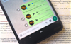 تصویر واتس‌اپ روی قابلیت تبدیل پیام‌های صوتی به متن کار می‌کند 
